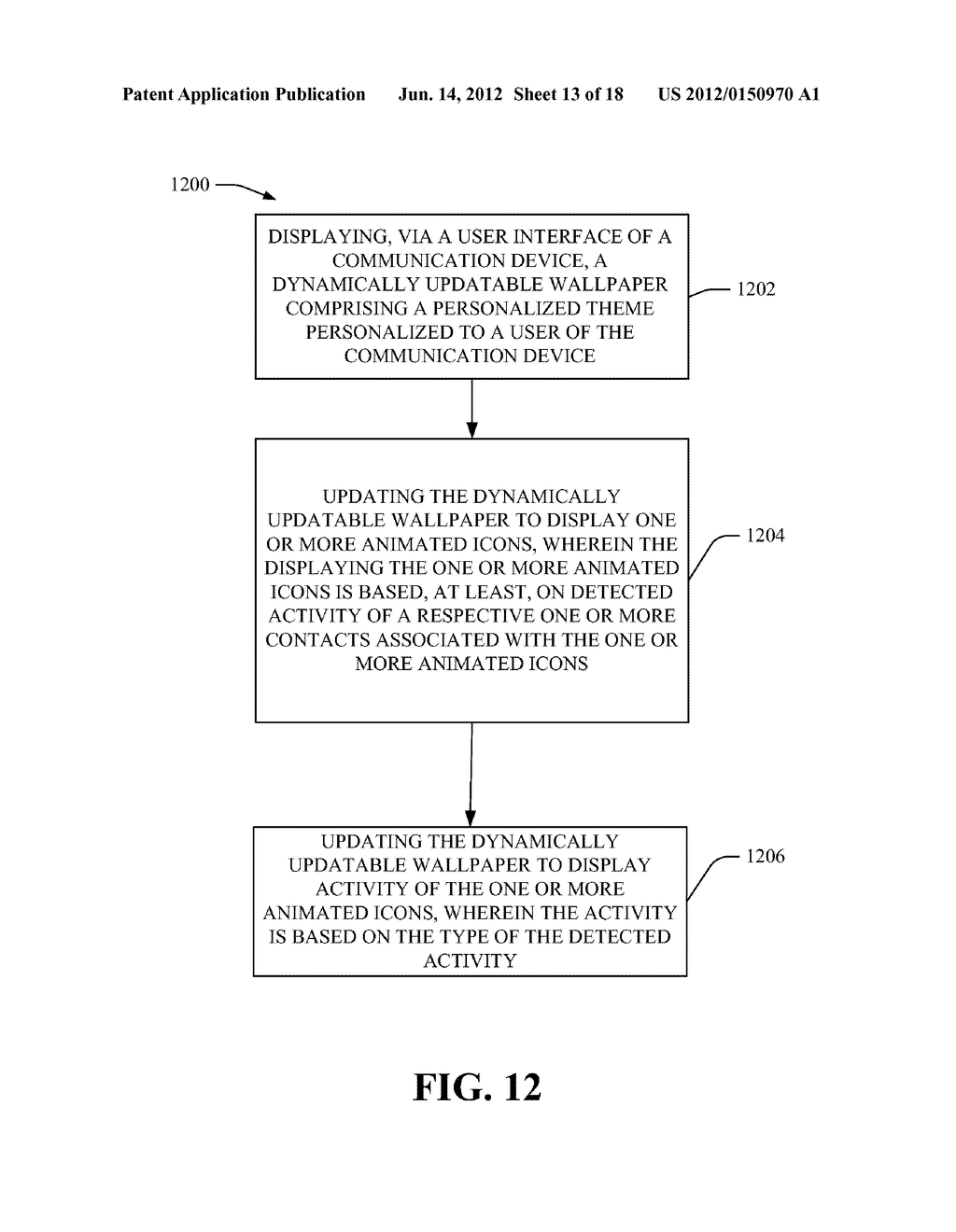 SYSTEMS, APPARATUS AND METHODS FOR FACILITATING DISPLAY AND MANAGEMENT OF     INFORMATION FOR COMMUNICATION DEVICES - diagram, schematic, and image 14