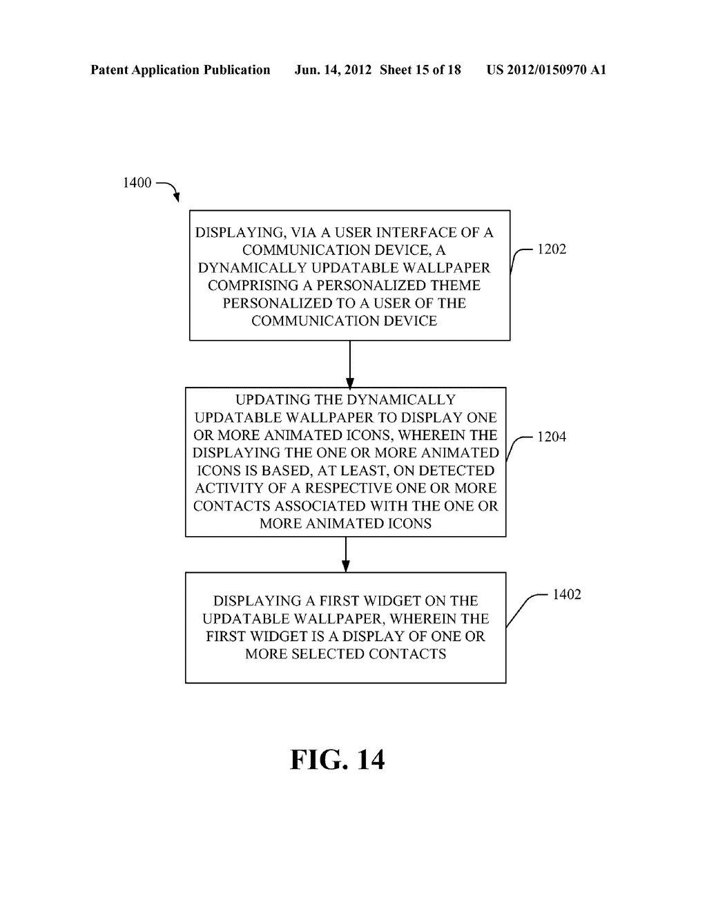SYSTEMS, APPARATUS AND METHODS FOR FACILITATING DISPLAY AND MANAGEMENT OF     INFORMATION FOR COMMUNICATION DEVICES - diagram, schematic, and image 16