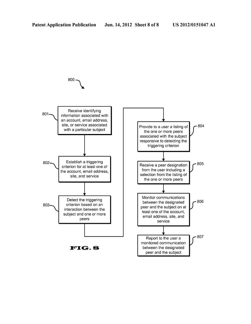 COMMUNICATION MONITORING SYSTEM AND METHOD ENABLING DESIGNATING A PEER - diagram, schematic, and image 09