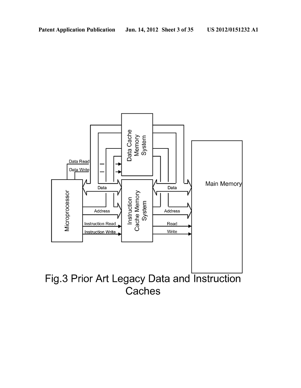 CPU in Memory Cache Architecture - diagram, schematic, and image 04