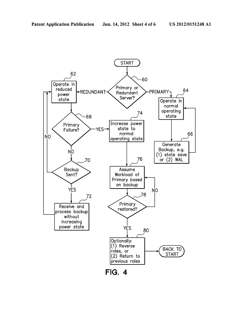 REDUCED POWER FAILOVER SYSTEM AND METHOD - diagram, schematic, and image 05