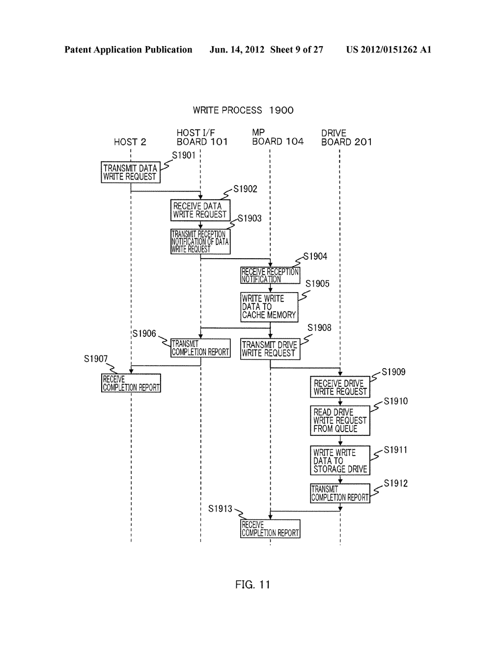 STORAGE APPARATUS AND METHOD OF DETECTING POWER FAILURE IN STORAGE     APPARATUS - diagram, schematic, and image 10