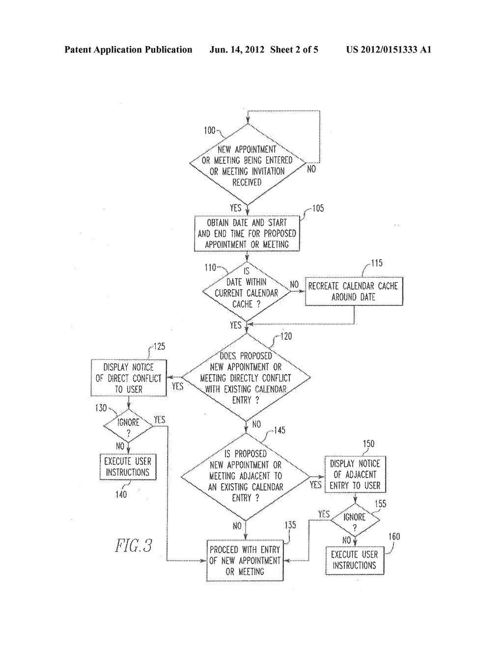 HANDHELD ELECTRONIC DEVICE INCLUDING APPOINTMENT AND MEETING CONFLICT     NOTIFICATION, AND ASSOCIATED METHOD - diagram, schematic, and image 03