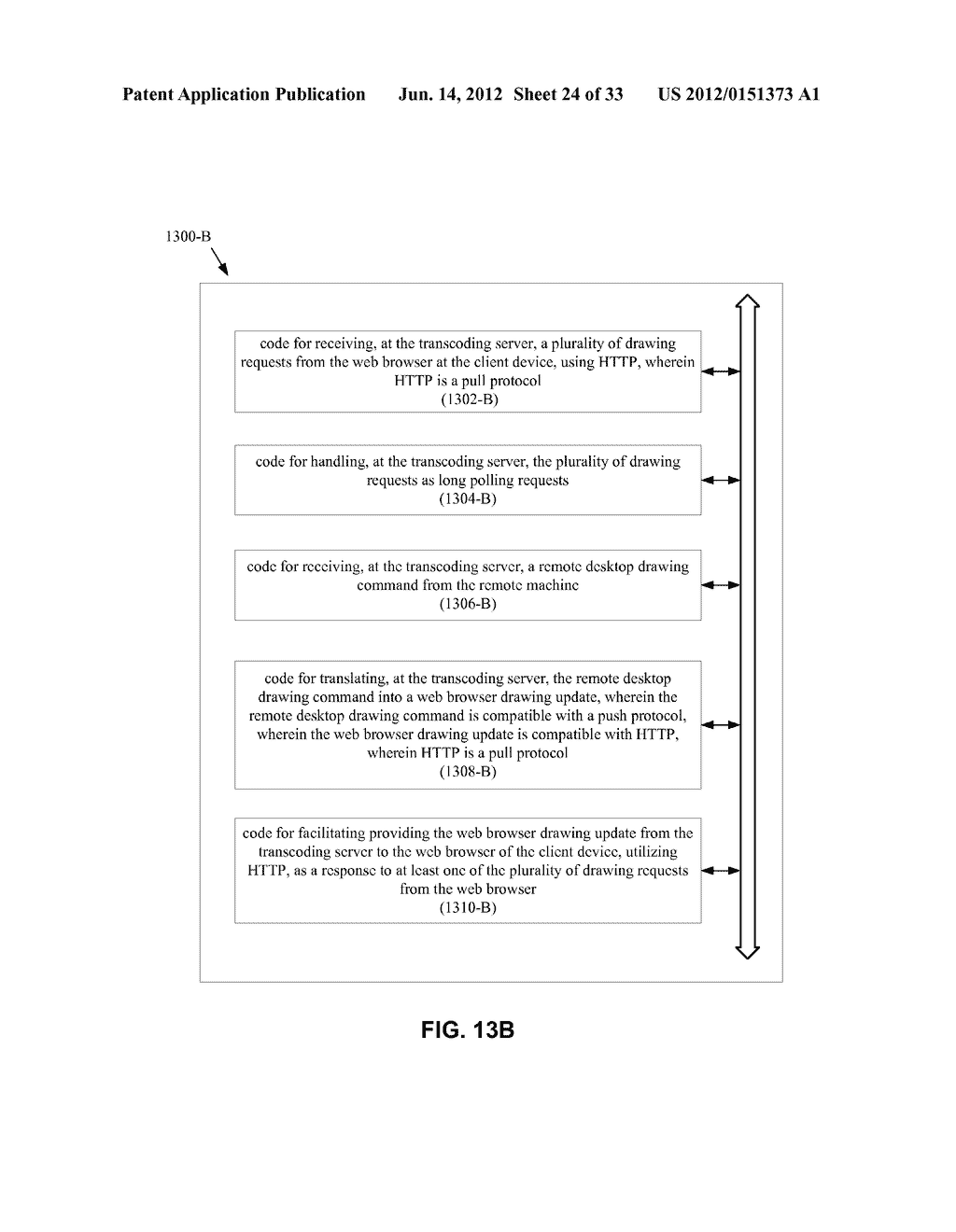 METHODS AND SYSTEMS FOR A REMOTE DESKTOP SESSION UTILIZING A HTTP HANDLER     AND A REMOTE DESKTOP CLIENT COMMON INTERFACE - diagram, schematic, and image 25