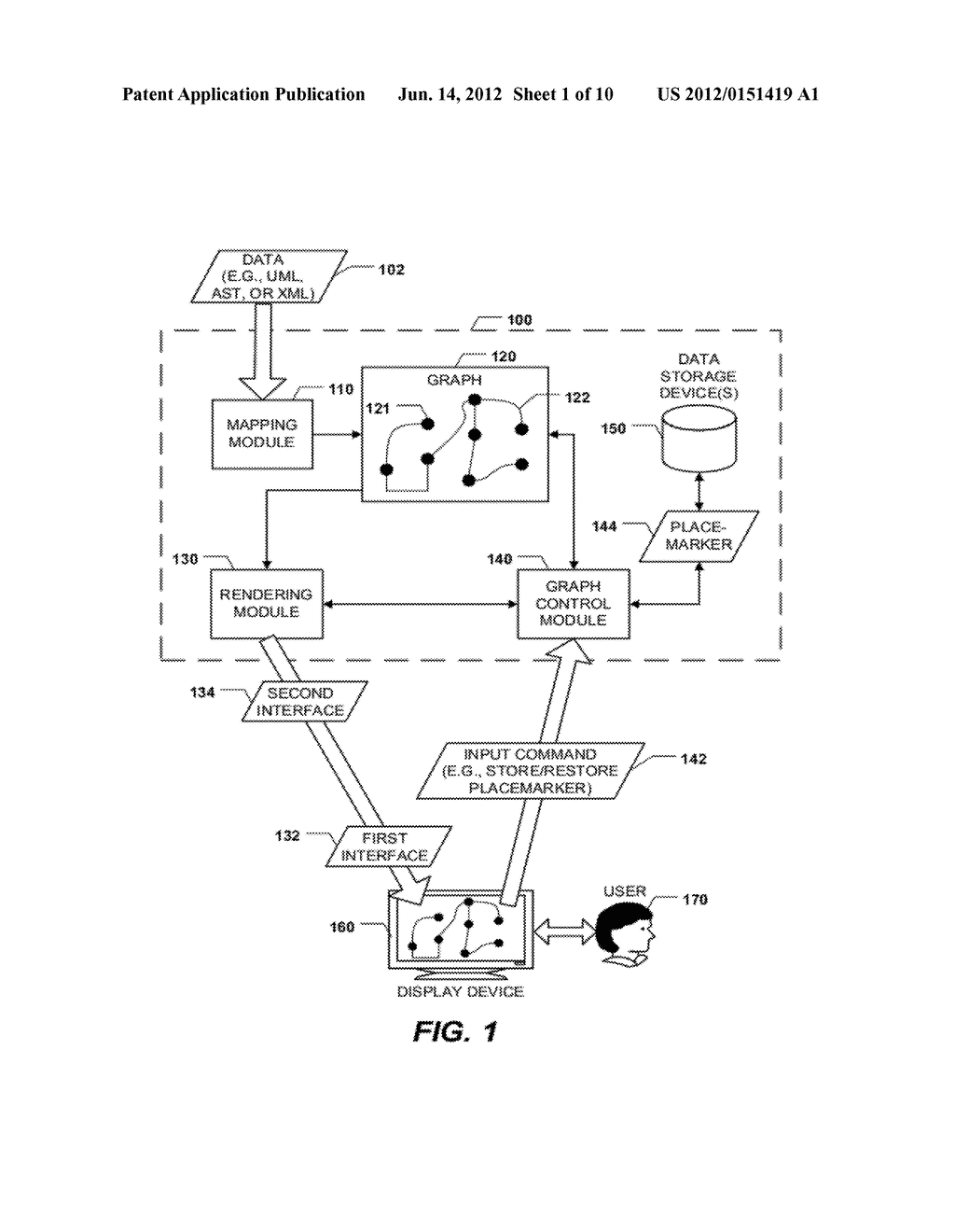 NAVIGATING BETWEEN VIEWS OF A GRAPH USING PLACEMARKERS - diagram, schematic, and image 02