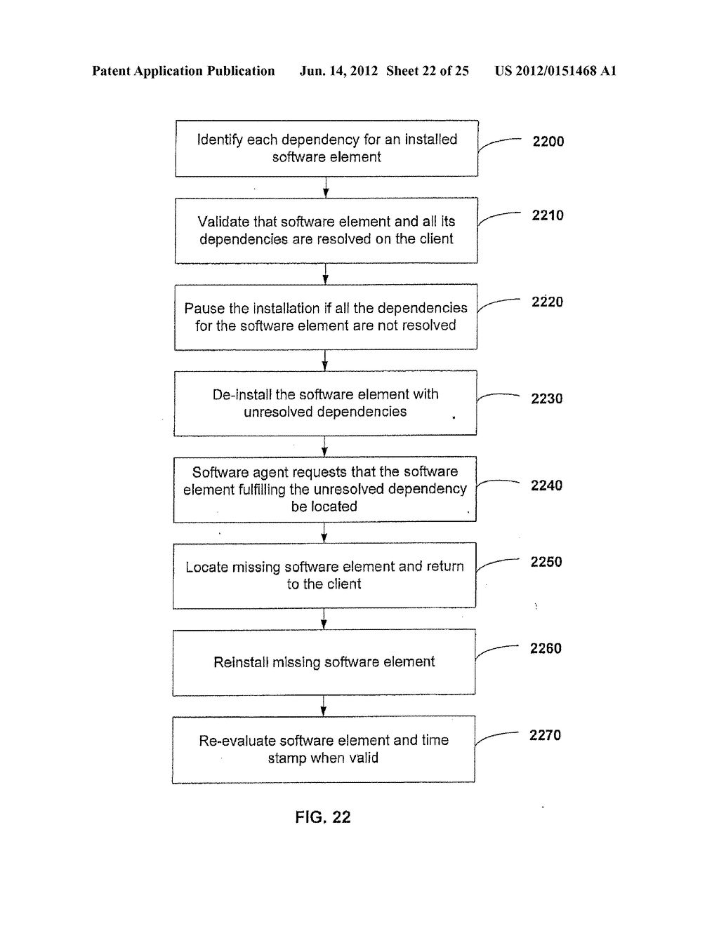 APPARATUS AND METHOD FOR SIMULATING SOFTWARE INSTALLATION USING SOFTWARE     DEPENDENCY MAP - diagram, schematic, and image 23