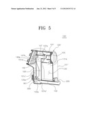 DUST COLLECTOR FOR A VACUUM CLEANER HAVING A FILTERED DUST REMOVAL     FUNCTION AND VACUUM CLEANER diagram and image