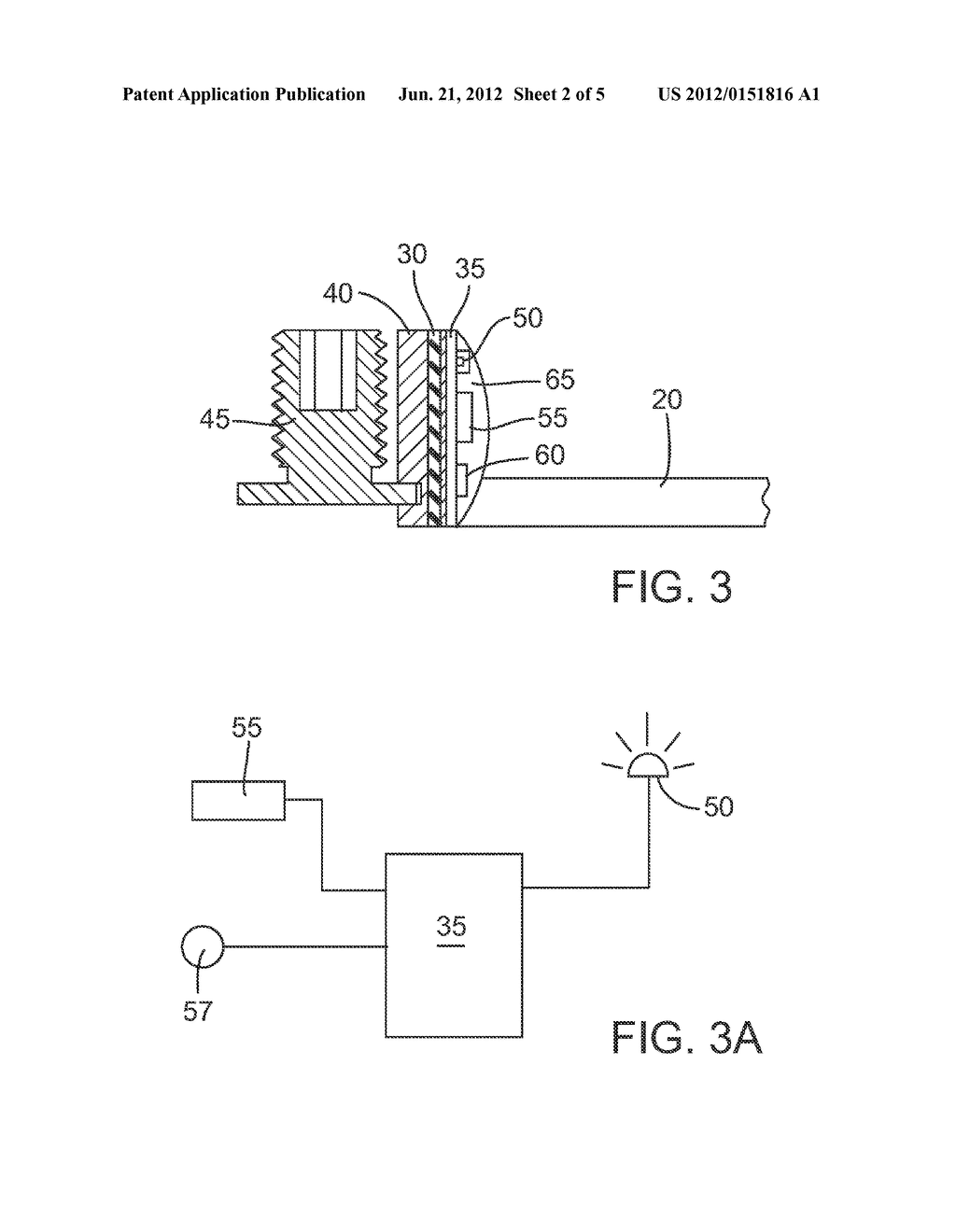 APPARATUS AND METHOD FOR POWERING AN ELECTRONIC WEAPON SIGHT - diagram, schematic, and image 03