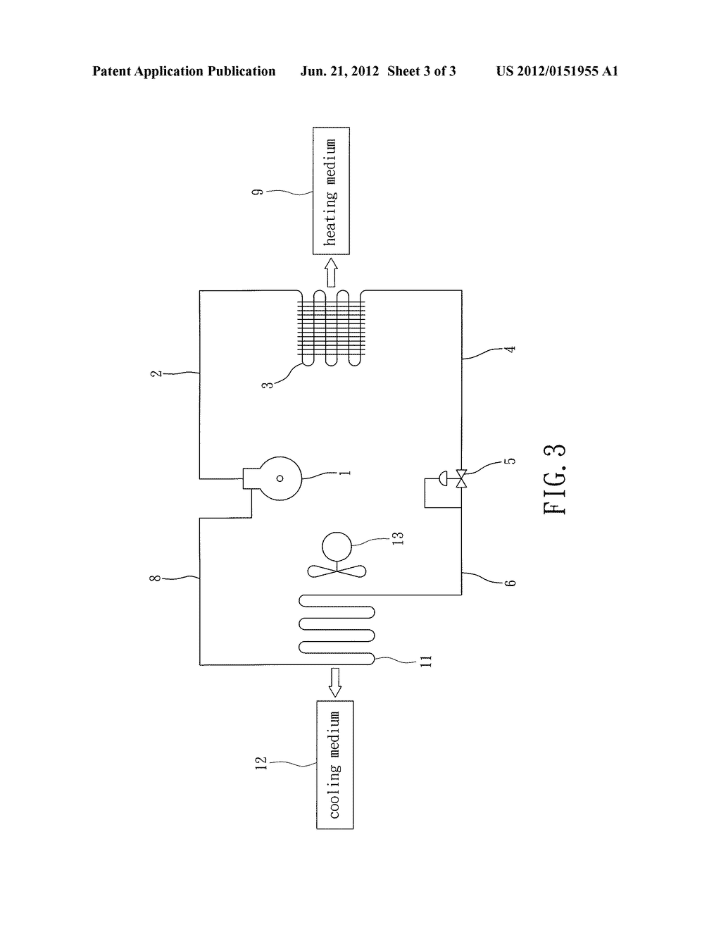 Energy-Saving Heat Pump Device - diagram, schematic, and image 04