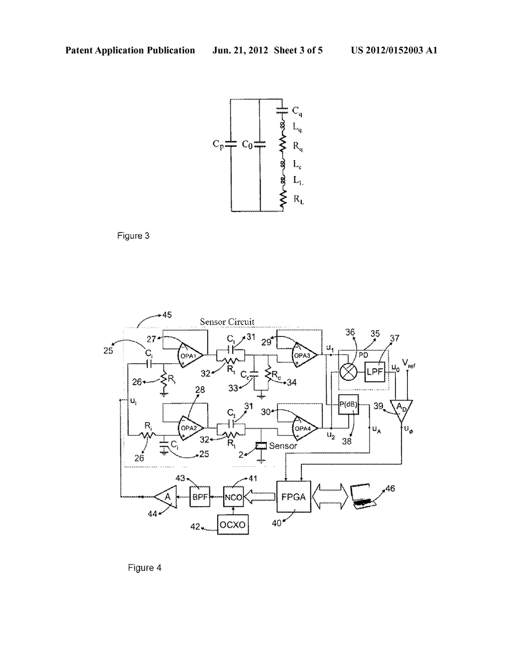 METHOD AND DEVICE FOR NANOGRAVIMETRY IN FLUID MEDIA USING PIEZOELECTRIC     RESONATORS - diagram, schematic, and image 04