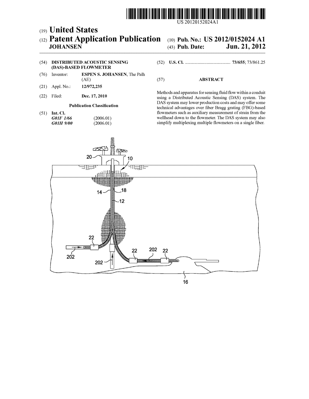 DISTRIBUTED ACOUSTIC SENSING (DAS)-BASED FLOWMETER - diagram, schematic, and image 01