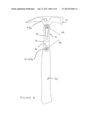 HAND-OPERATED STRIKING TOOL ENABLING VIBRATIONS TO BE REDUCED, AND METHOD     FOR MANUFACTURING diagram and image