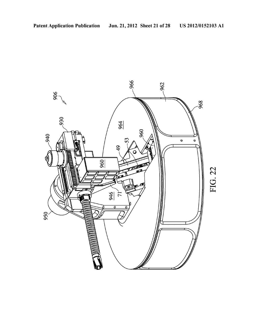 AUTOMATICALLY-RELOADABLE, REMOTELY-OPERATED WEAPON SYSTEM HAVING AN     EXTERNALLY-POWERED FIREARM - diagram, schematic, and image 22