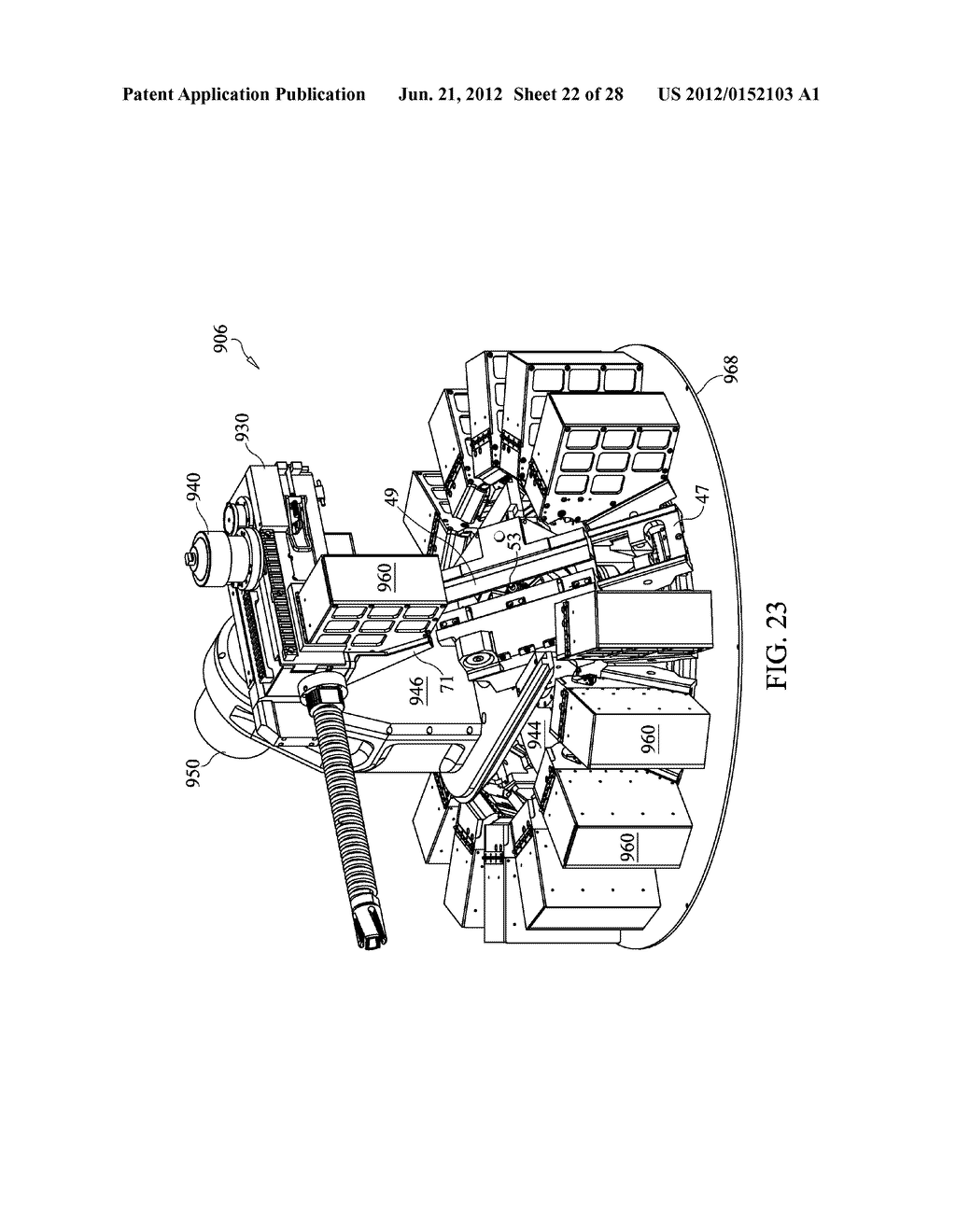 AUTOMATICALLY-RELOADABLE, REMOTELY-OPERATED WEAPON SYSTEM HAVING AN     EXTERNALLY-POWERED FIREARM - diagram, schematic, and image 23