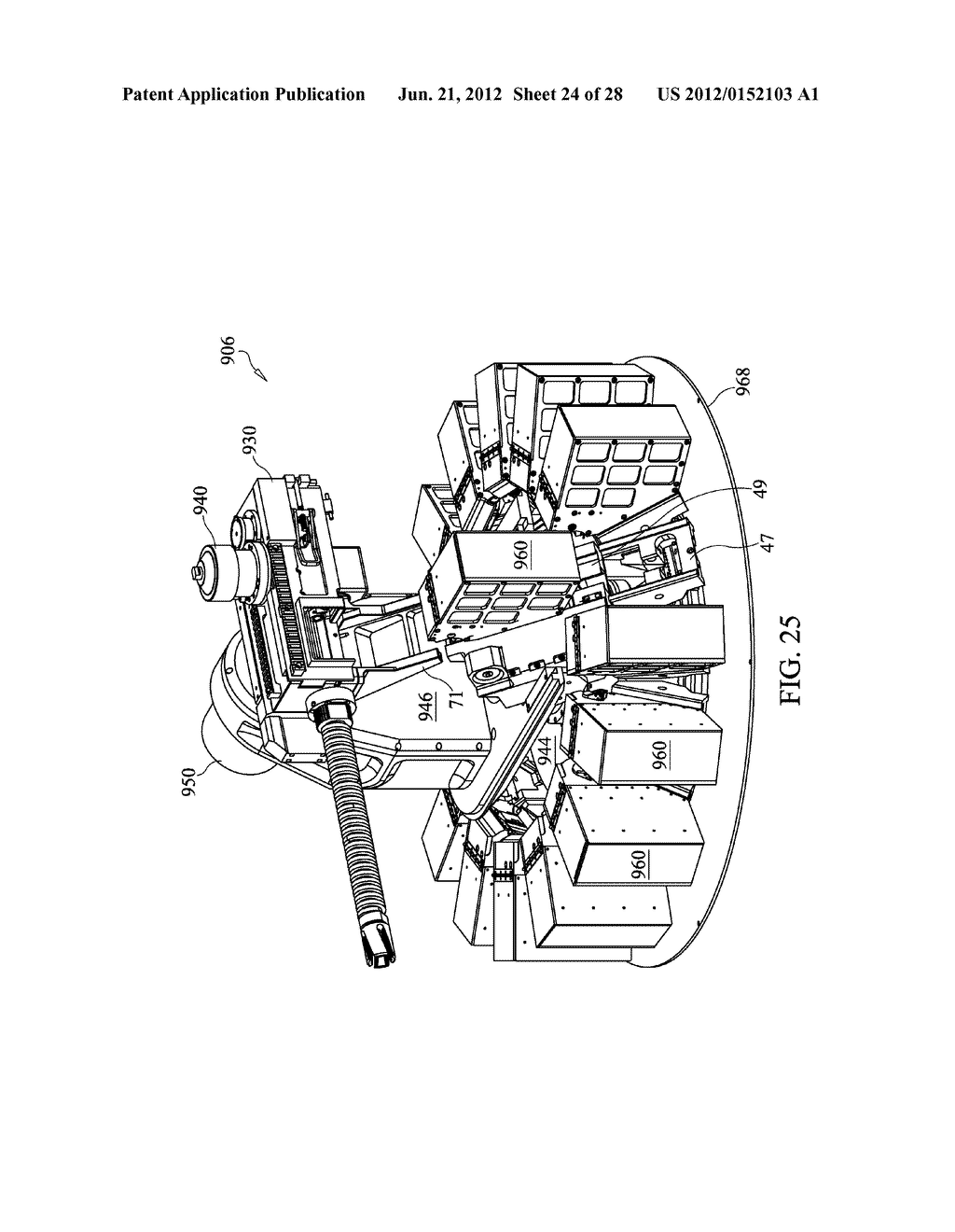 AUTOMATICALLY-RELOADABLE, REMOTELY-OPERATED WEAPON SYSTEM HAVING AN     EXTERNALLY-POWERED FIREARM - diagram, schematic, and image 25