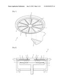 GAS-DISCHARGING DEVICE AND SUBSTRATE-PROCESSING APPARATUS USING SAME diagram and image