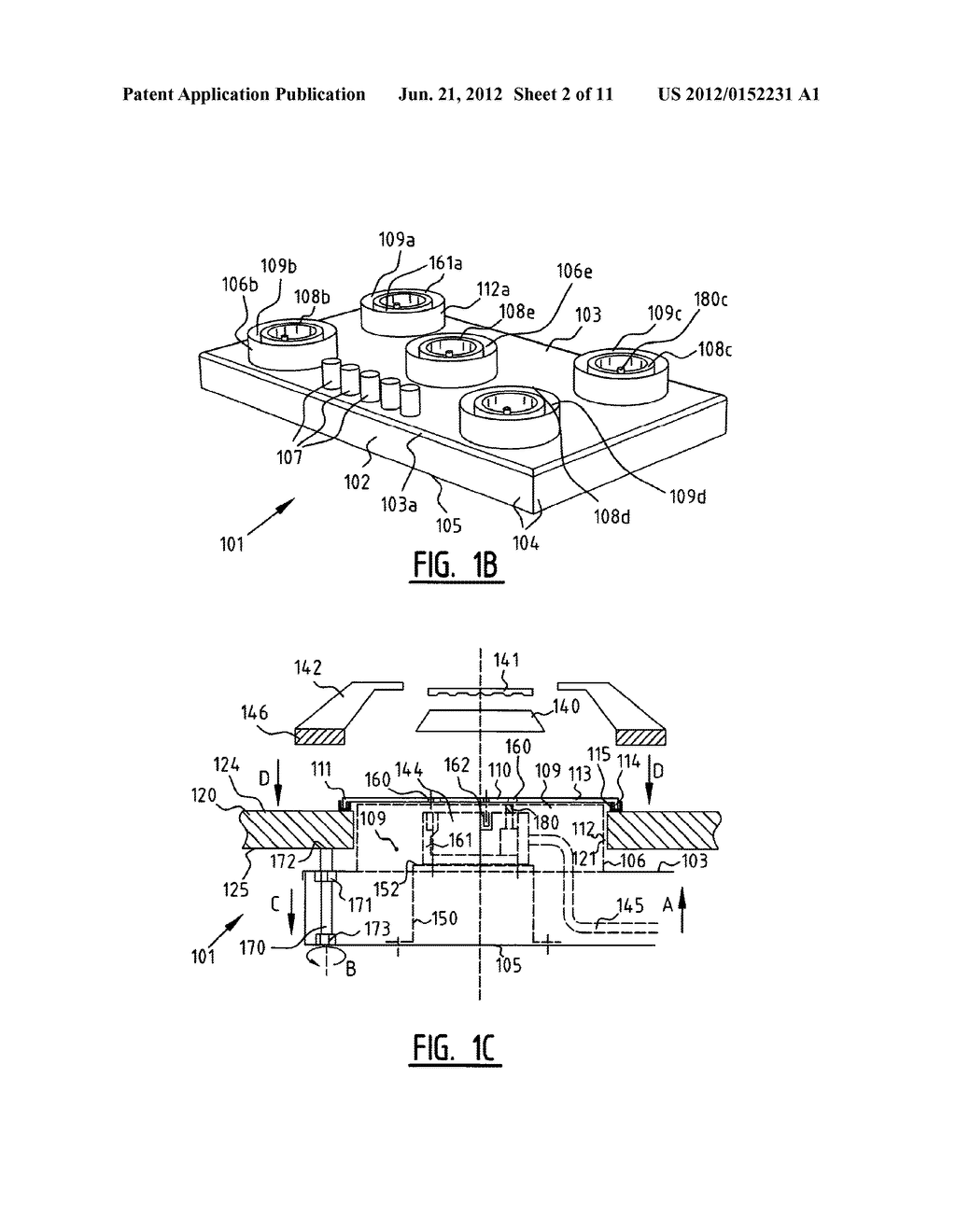 Burner Module for a Cooker, a Cooker or Hob and Method for Manufacturing     Thereof - diagram, schematic, and image 03