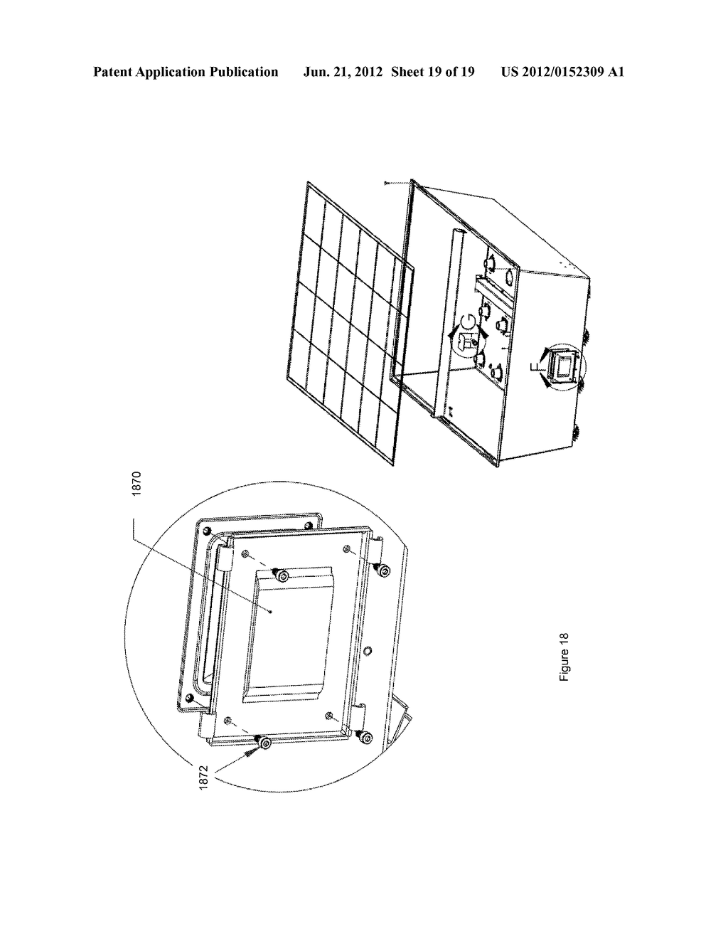 ALIGNMENT OF PHOTOVOLTAIC CELLS WITH RESPECT TO EACH OTHER DURING     MANUFACTURING AND THEN MAINTAINING THIS ALIGNMENT IN THE FIELD - diagram, schematic, and image 20