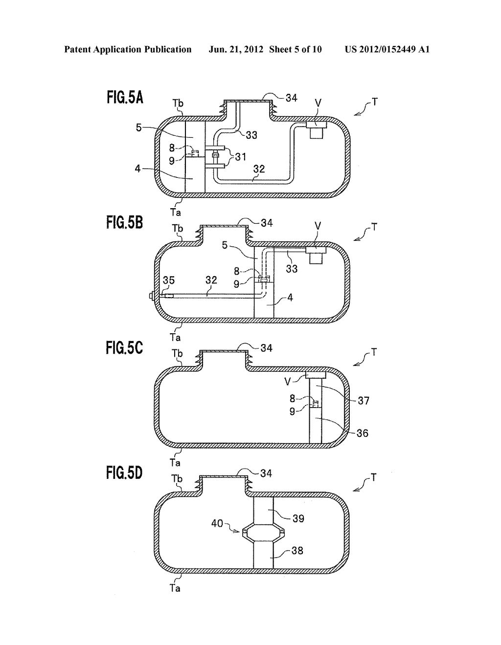 METHOD FOR COUPLING BUILT-IN COMPONENTS TO EACH OTHER IN HOLLOW CONTAINER - diagram, schematic, and image 06