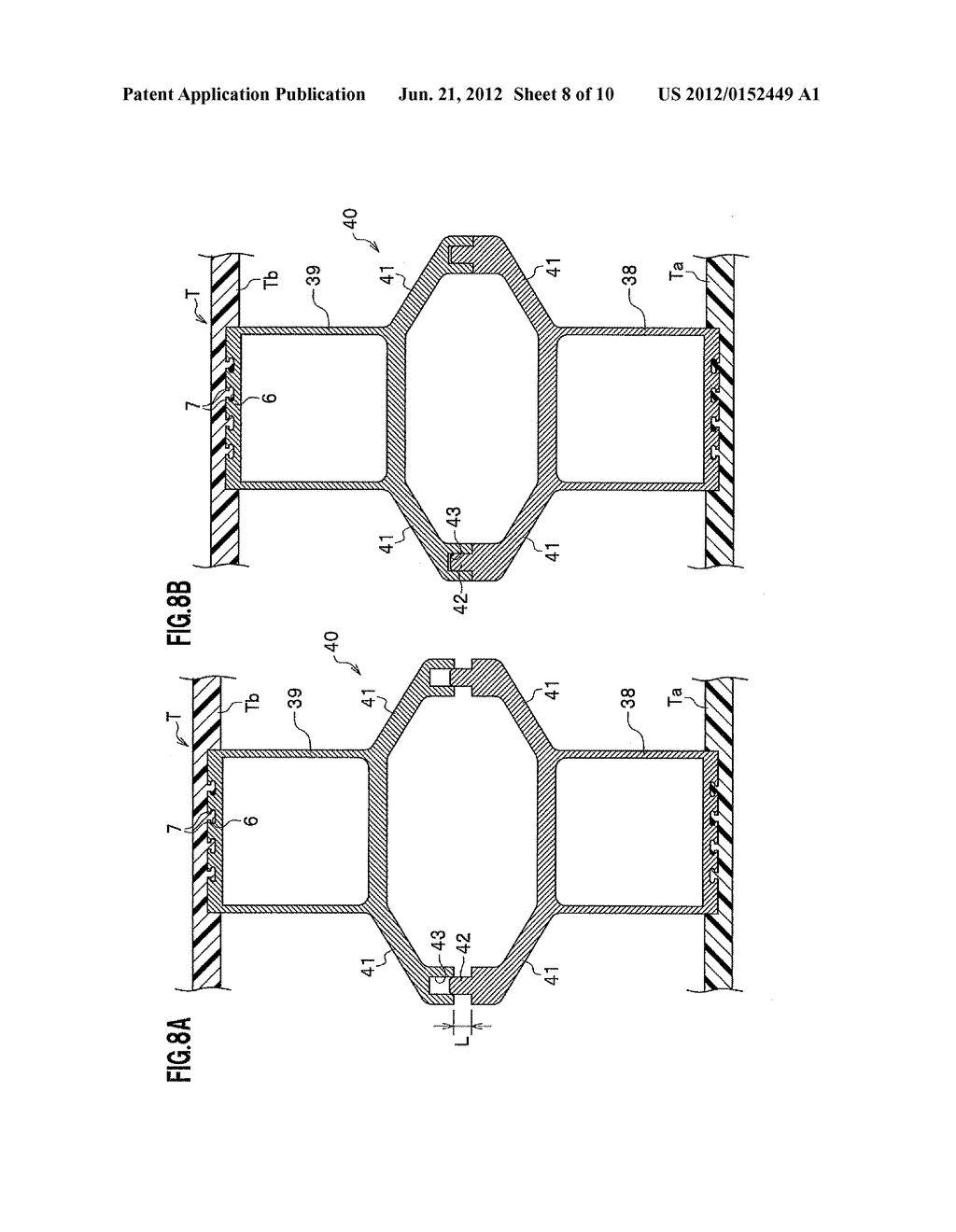 METHOD FOR COUPLING BUILT-IN COMPONENTS TO EACH OTHER IN HOLLOW CONTAINER - diagram, schematic, and image 09