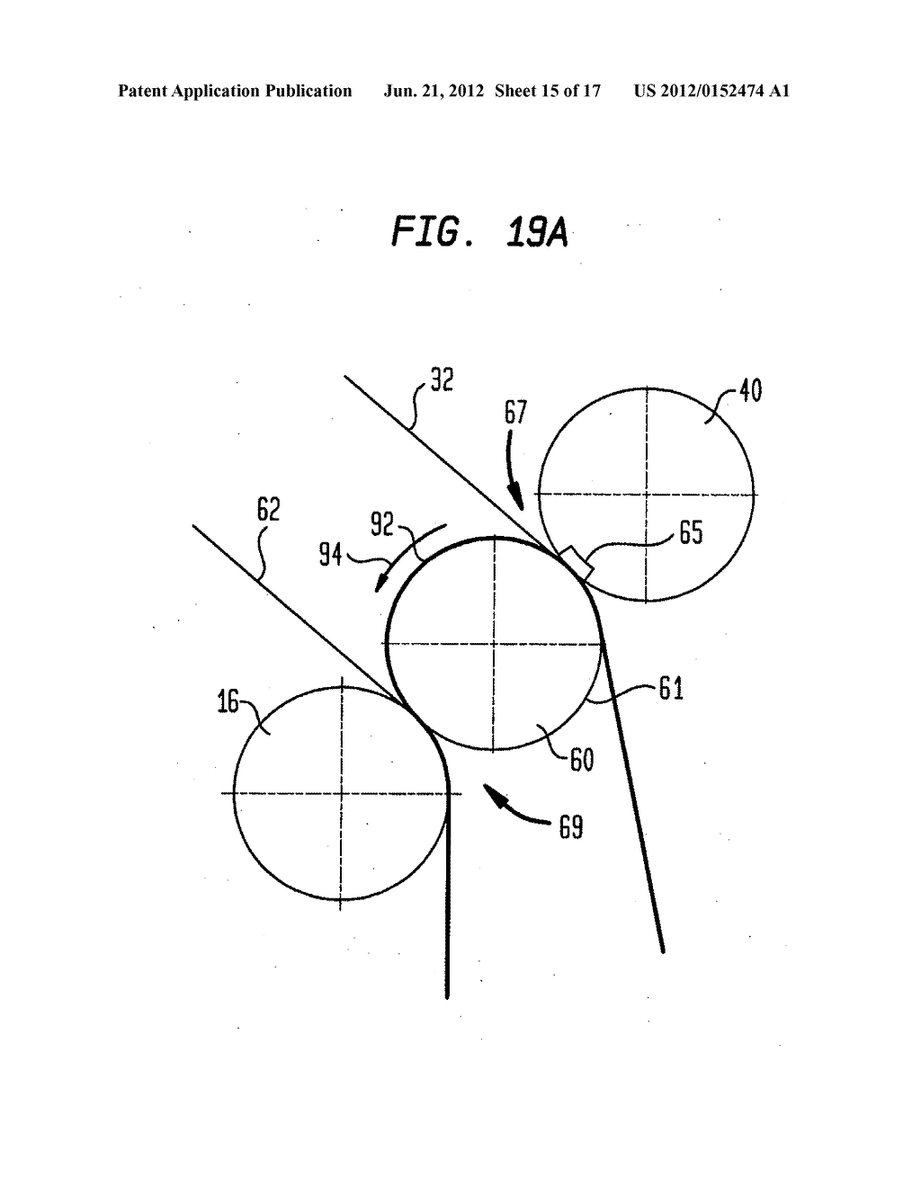 Fabric-Creped Absorbent Cellulosic Sheet Having A Patterned Distribution     Of Fibers - diagram, schematic, and image 16