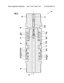 PERFORATING STRING WITH LONGITUDINAL SHOCK DE-COUPLER diagram and image