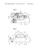 MUFFLER MOUNTING STRUCTURE OF VEHICLE AND STRADDLE-TYPE FOUR-WHEELED     VEHICLE PROVIDED WITH THE SAME diagram and image