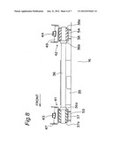 MUFFLER MOUNTING STRUCTURE OF VEHICLE AND STRADDLE-TYPE FOUR-WHEELED     VEHICLE PROVIDED WITH THE SAME diagram and image