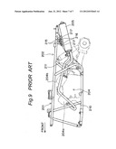 MUFFLER MOUNTING STRUCTURE OF VEHICLE AND STRADDLE-TYPE FOUR-WHEELED     VEHICLE PROVIDED WITH THE SAME diagram and image