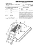 COLLABSIBLE PLATFORM ASSEMBLY FOR AN EXTENSION LADDER diagram and image