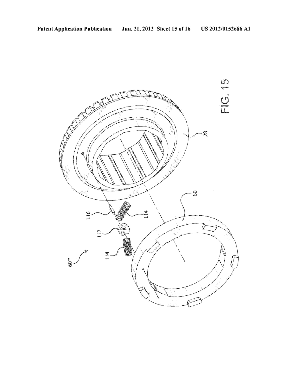 Engagement Control Assembly for a Bi-Directional Overrunning Clutch - diagram, schematic, and image 16