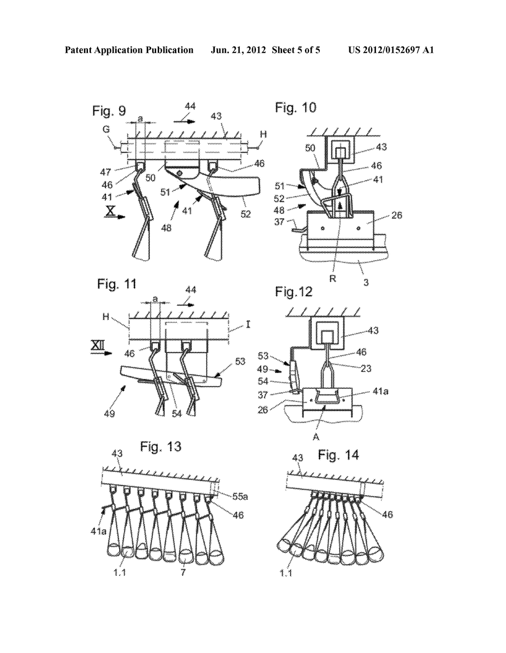 CONVEYOR INSTALLATION WITH CARRYING BAGS FOR PRODUCTS TO BE CONVEYED - diagram, schematic, and image 06