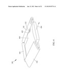 HOLDERS FOR PORTABLE MEMORY CARDS AND METHODS FOR MANUFACTURING SAME diagram and image