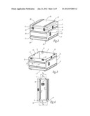 ASSEMBLY OF STACKABLE TRUNKS diagram and image