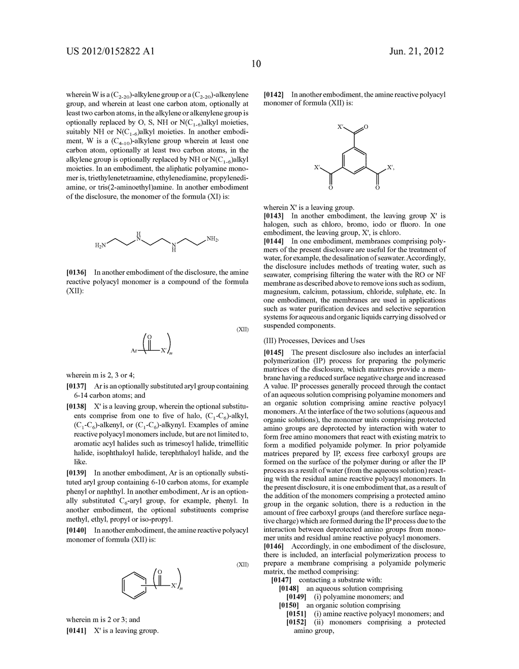 POLYMERIC MATRICES FORMED FROM MONOMERS COMPRISING A PROTECTED AMINE GROUP - diagram, schematic, and image 12