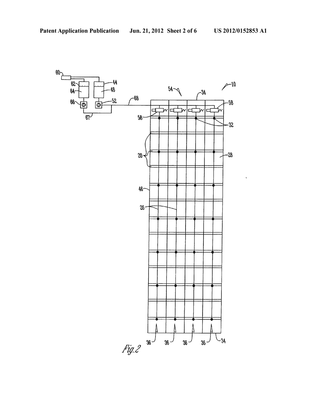 SYSTEM AND METHOD FOR REDUCING EMISSIONS IN A HOG CONFINEMENT FACILITY - diagram, schematic, and image 03