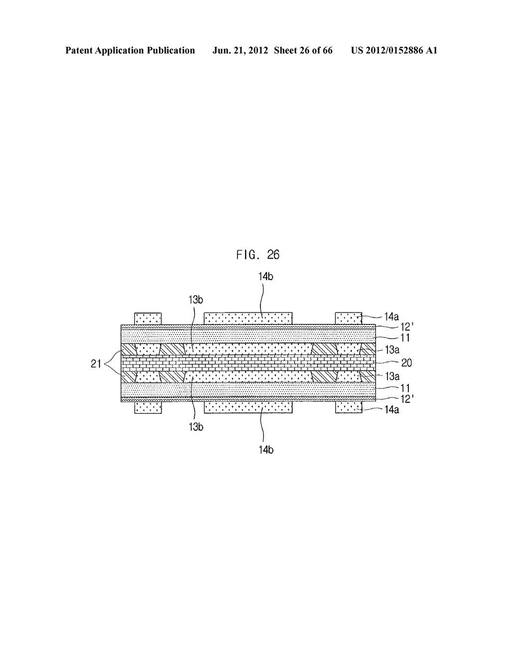 METHOD OF MANUFACTURING SUBSTRATE FOR CAPACITOR-EMBEDDED PRINTED CIRCUIT     BOARD AND CAPACITOR-EMBEDDED PRINTED CIRCUIT BOARD - diagram, schematic, and image 27