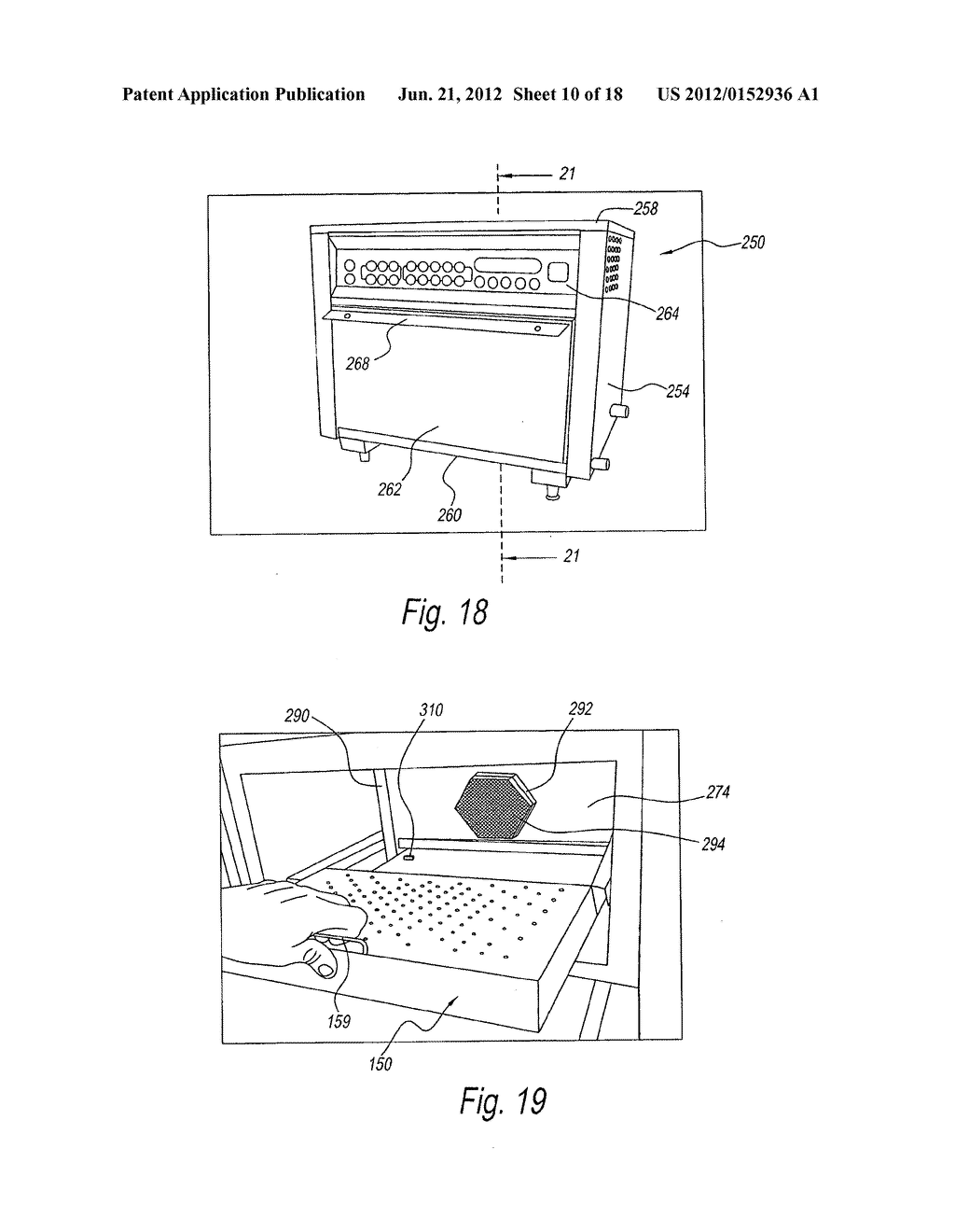 IMPINGEMENT/CONVECTION/MICROWAVE OVEN AND METHOD - diagram, schematic, and image 11