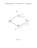 ENCLOSURE HAVING DETACHABLE NUTS diagram and image