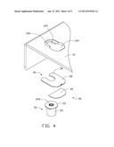 ENCLOSURE HAVING DETACHABLE NUTS diagram and image