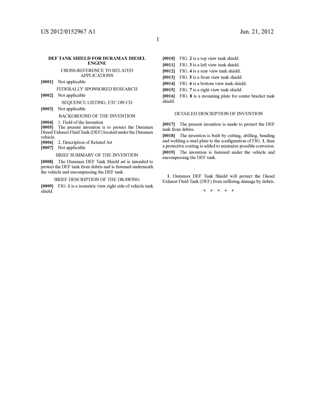 Def tank shield for duramax diesel engine - diagram, schematic, and image 10