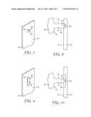 ARTICLE SUPPORT DEVICE COMPRISING A ROTATABLE CONNECTION diagram and image