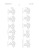 MATERIAL FOR ORGANIC ELECTROLUMINESCENCE DEVICE AND ORGANIC     ELECTROLUMINESCENCE DEVICE diagram and image