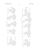 MATERIAL FOR ORGANIC ELECTROLUMINESCENCE DEVICE AND ORGANIC     ELECTROLUMINESCENCE DEVICE diagram and image