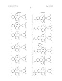 MATERIAL FOR ORGANIC ELECTROLUMINESCENCE DEVICE AND ORGANIC     ELECTROLUMINESCENCE DEVICE diagram and image