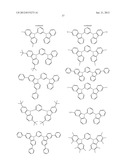 MATERIAL FOR ORGANIC ELECTROLUMINESCENCE DEVICE AND ORGANIC     ELECTROLUMINESCENCE DEVICE diagram and image