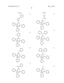 MATERIAL FOR ORGANIC ELECTROLUMINESCENCE DEVICE AND ORGANIC     ELECTROLUMINESCENCE DEVICE diagram and image