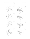 MATERIAL FOR ORGANIC ELECTROLUMINESCENCE DEVICE AND ORGANIC     ELECTROLUMINESCENCE DEVICE diagram and image