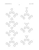 MATERIAL FOR ORGANIC ELECTROLUMINESCENCE DEVICE AND ORGANIC     ELECTROLUMINESCENCE DEVICE diagram and image