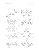 MATERIAL FOR ORGANIC ELECTROLUMINESCENCE DEVICE AND ORGANIC     ELECTROLUMINESCENCE DEVICE diagram and image